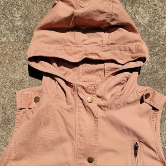 Pink Utility Vested Jacket - Picture 3 of 5